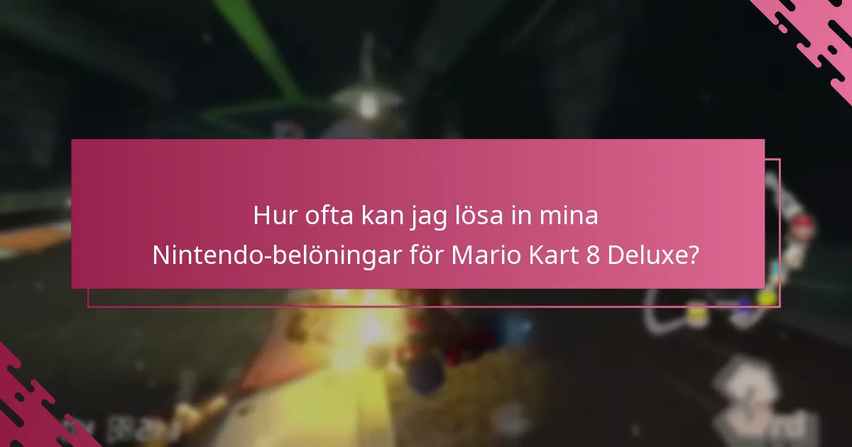 Vilka är de bästa metoderna för att lösa in mina Nintendo-belöningar?