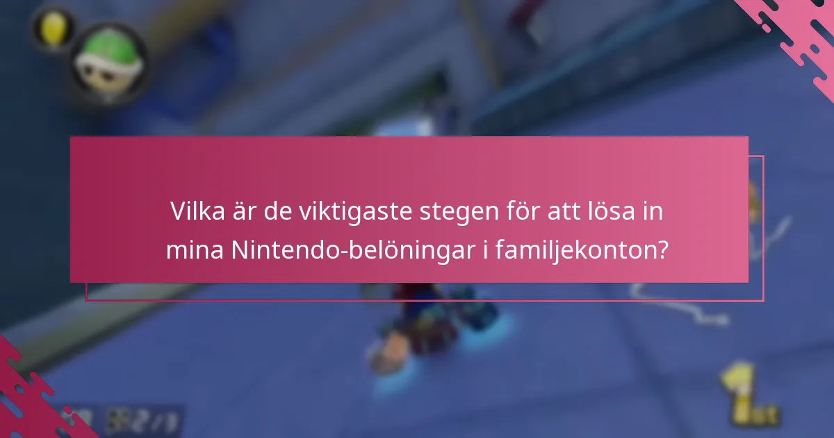 Vilka är gränserna och restriktionerna för My Nintendo-belöningsinlösen?