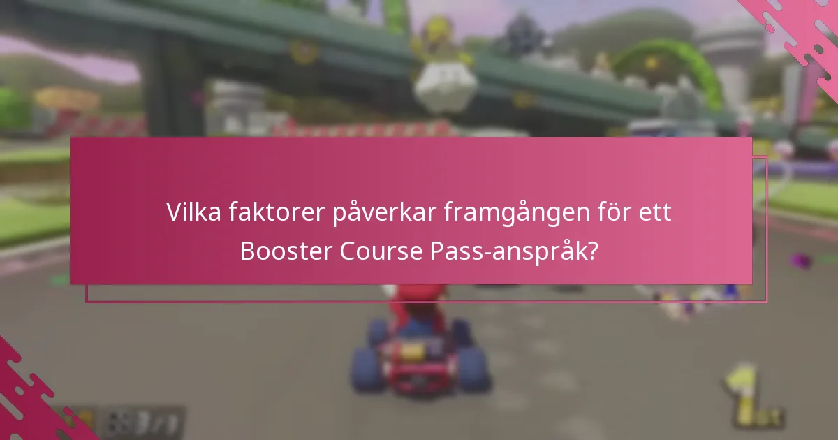 Vilka uppdateringar bör jag vara medveten om angående Booster Course Pass-anspråk?