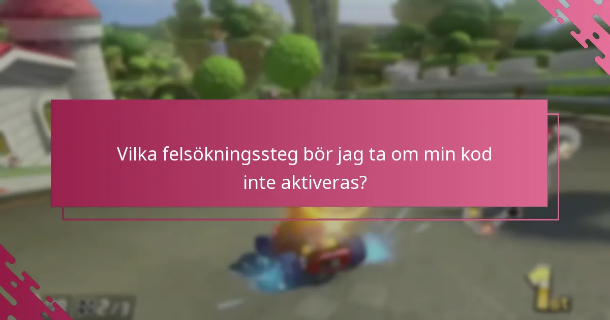 Hur aktiverar jag fördelar efter att ha löst in en kod?