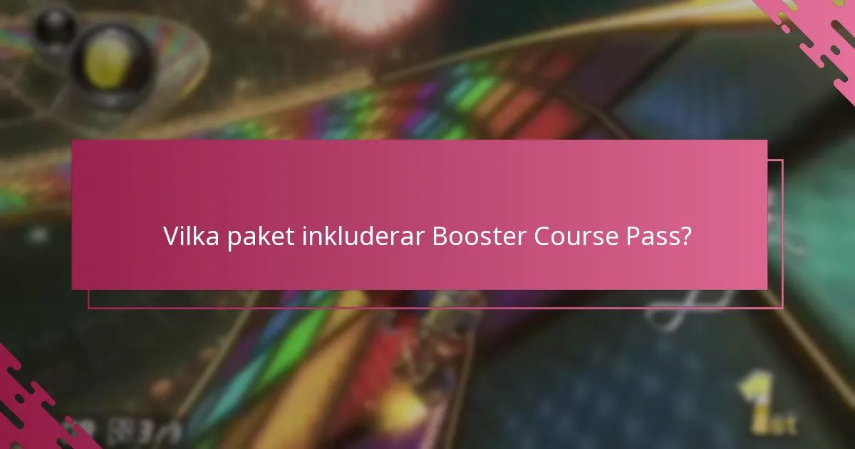 Vilka prissättningsalternativ finns för Booster Course Pass?